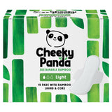 The Cheeky Panda bamboo period pads light 240mm 15 pack (British brand)