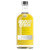 Absolut Citron lemon flavoured vodka 70cl - British product