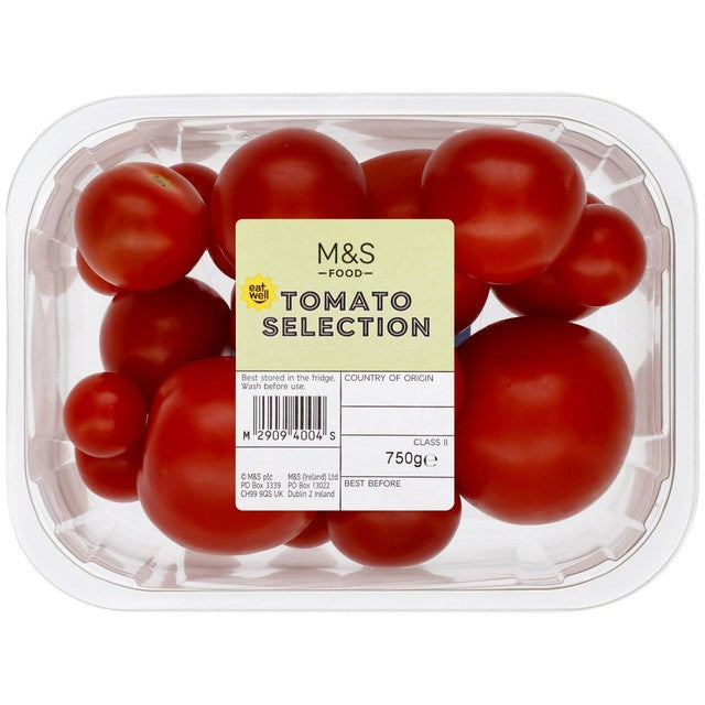 M&S tomato selection 750g, imported from the UK