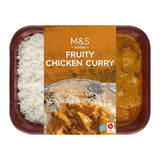 M&S Fruity Chicken Curry with Rice 400g