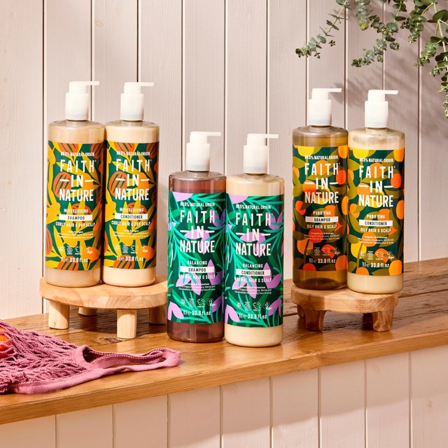 Faith In Nature Shea & Argan Conditioner 1L - British product