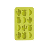 BarCraft Silicone Tropical Shape Ice Cube Tray 22 x 13 x 2 cm