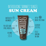 Skinnies SPF 30 Sunscreen Sungel Vegan 100ml (British brand)