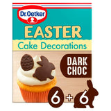 Dr Oetker Easter Bunnies Eggs Dark Chocolate Decorations 26g