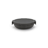 Brabantia Make & Take Lunch Bowl Dark Grey 1L Leak-Proof Food Storage Container
