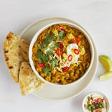 Plants Cauliflower & Lentil Dhal ready meal 300g - British product