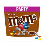 M&M's Milk Chocolate Party Mix Chocolate Snack Bag 800g