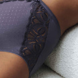 M&S Amelia Lace Full Briefs Thunder Size 10 - British product