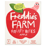 Freddie's Farm dried apple fruit bites 100g - British product