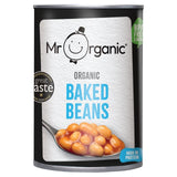 Mr Organic baked beans 400g, imported from the UK