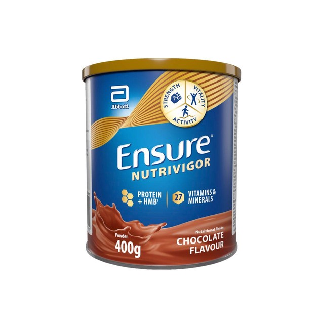 Ensure NutriVigor chocolate flavour nutritional shake 400g - British product