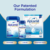 Aptamil Advanced First Infant Milk Formula 4 x 200ml - British product
