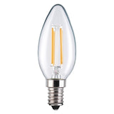 TCP Candle LED Clear Screw 40W Small Screw Light Bulb