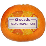Ocado red grapefruit 87mm, imported from the UK