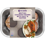 Ocado British Chicken Crown with Salt & Pepper Seasoned Chicken 700g