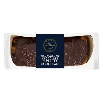 M&S Chocolate & Vanilla Marble Loaf Cake 450g