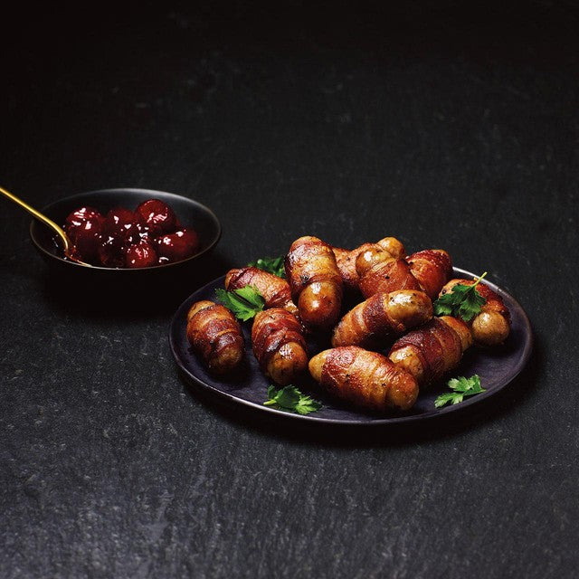 M&S pigs in blankets frozen 288g, imported from the UK