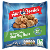 Aunt Bessie's sage and onion stuffing balls 260g - British product