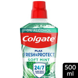 Colgate Plax Soft Mint Alcohol-Free Mouthwash 500ml