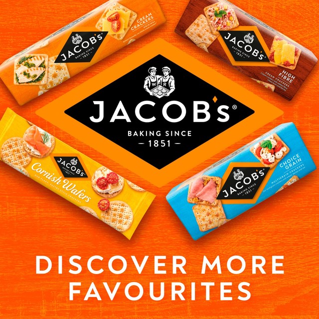 Jacob's Biscuits for Cheese 8 Variety Assortment 300g, imported from the UK