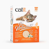 Catit Go Natural Pea Husk Litter Vanilla Clumping Cat Litter 5.6kg
