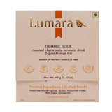 Lumara Turmeric Noor roasted chana sattu drink powder 40g, UK version