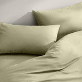 M&S Green Super King Bedding Set, imported from the UK
