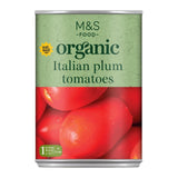 M&S Organic Italian Plum Tomatoes Tinned Tomatoes 400g