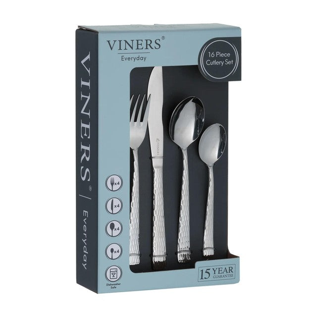 Viners Everyday Glisten 18/0 cutlery set 16 piece (British brand)