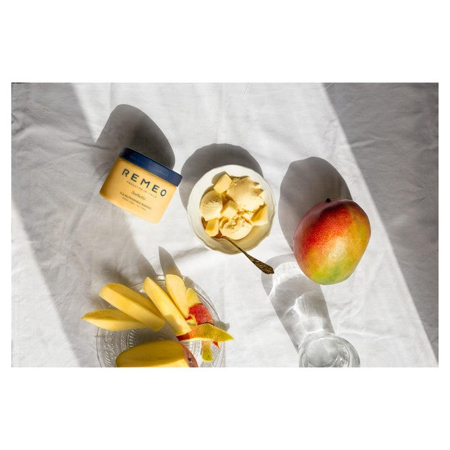 Remeo Alphonso Mango Sorbet 462ml, imported from the UK