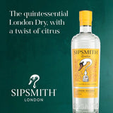 Sipsmith Lemon Drizzle gin 70cl (British brand)