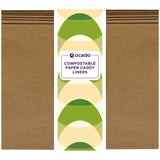 Ocado compostable paper caddy liners 8L, imported from the UK
