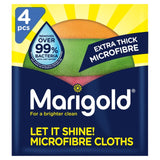 Marigold Let It Shine Microfibre Cleaning Cloths 30x30cm 4-pack