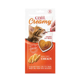 Catit Creamy Lickable Cat Treats Chicken Pet Treats 4 x 10g