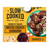 M&S Slow Cooked Chicken Shawarma Prepared Meal 621g