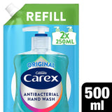 Carex Original Antibacterial Hand Wash Refill 500ml - British product
