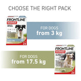 Frontline dog wormer tablets from 3kg 2 pack - British product