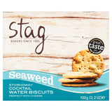 Stag Bakeries Cocktail Seaweed Water Biscuits for Cheese 100g