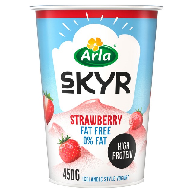 Arla Skyr Strawberry Yogurt 450g - British product