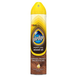Pledge wood polish aerosol Amber & Argan 250ml, imported from the UK