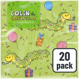 M&S Colin & Connie Caterpillars Paper Napkins 20 Pack