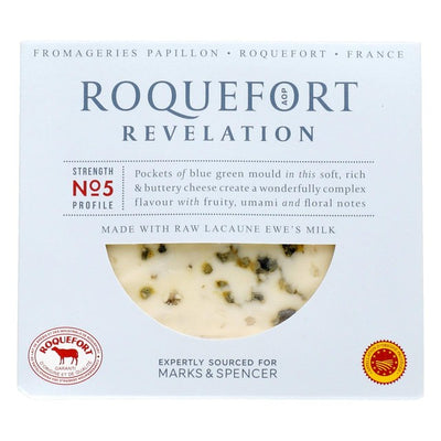 M&S Roquefort Revelation Soft Blue Cheese 100g