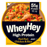 Wheyhey Peri Peri Chicken Frozen Ready Meal 450g