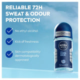 Nivea Cool Kick roll-on deodorant 50ml, imported from the UK