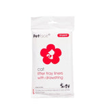 Petface medium cat litter liners, imported from the UK