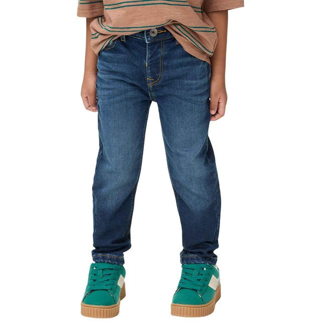 M&S Boys Skinny Jeans Dark Denim 4-5 Years, imported from the UK