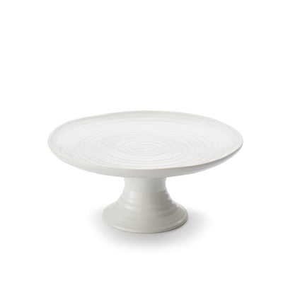 Sophie Conran White Porcelain Footed Cake Stand 24cm Diameter 10cm Height