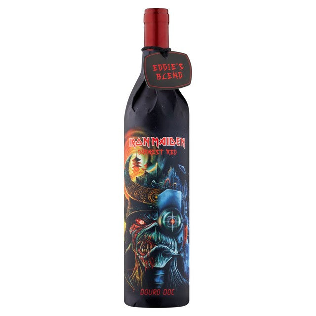 Ehrmanns red wine Iron Maiden Darkest Red 75cl, UK version
