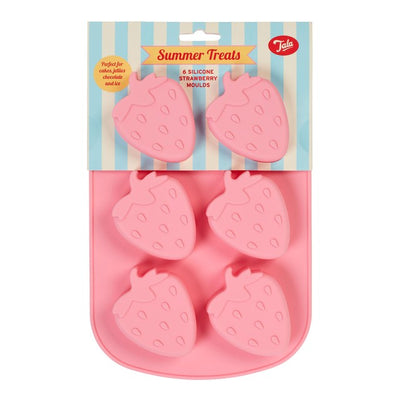 Tala Strawberry Ice Mould 6 Hole Silicone