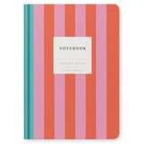 Ohh Deer Candy Stripe Hardback Notebook A5